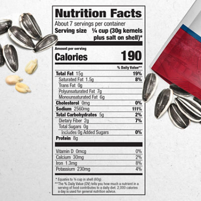 DAVID Sunflower Seeds Roasted & Salted Original - 14.5 Oz - Image 4