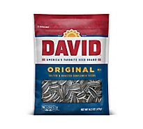 DAVID Roasted And Salted Original Sunflower Seeds - 14.5 Oz