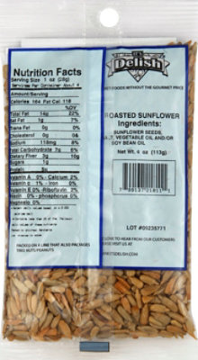 Its Delish Sunflower Seeds Roasted - 4 Oz - Image 3