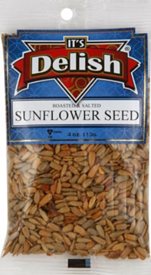Its Delish Sunflower Seeds Roasted - 4 Oz - Image 2