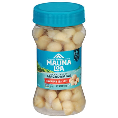 Mauna Loa Sea Salt Macadamia Nuts Jar - 6 Oz - Image 1