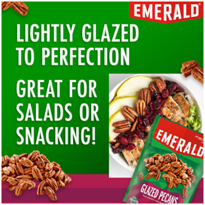 Emerald Glazed Pecans - 5 Oz - Image 2