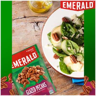 Emerald Glazed Pecans - 5 Oz - Image 3