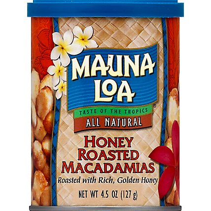 Mauna Loa Macadamias Honey Roasted - 4.5 Oz - Image 2