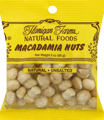 Flanigan Farms Macadamia Nuts Natural Unsalted - 3 Oz - Image 2