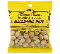 Flanigan Farms Macadamia Nuts Natural Unsalted - 3 Oz