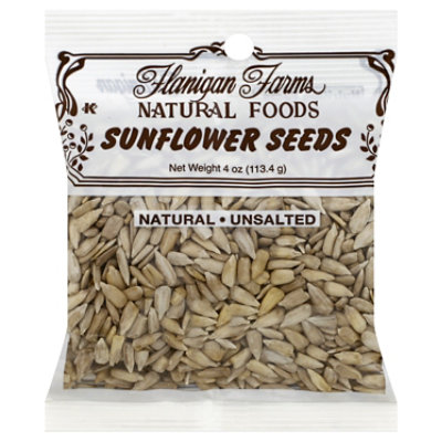 Flanigan Farms Sunflower Seeds Natural Unsalted - 4 Oz - Image 1