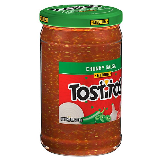 TOSTITOS Salsa Chunky Medium - 24 Oz