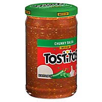 TOSTITOS Salsa Chunky Medium - 24 Oz - Image 1