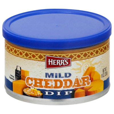 Herrs Dip Cheddar Mild Jar - 9 Oz - Image 3