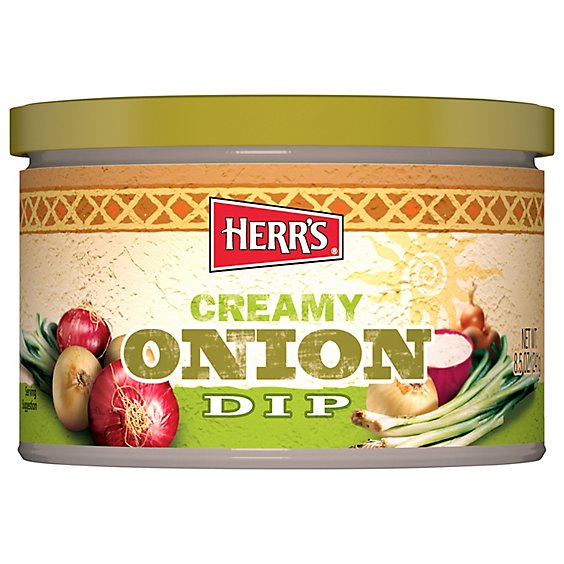 Herrs Dip Onion Sour Cream Jar - 8.5 Oz