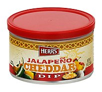 Herrs Dip Cheddar Jalapeno Jar - 9 Oz