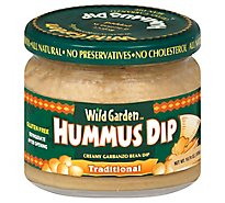 Wild Garden Hummus Dip Gluten Free Traditional Jar - 10.7 Oz