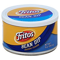 Frito Lay Dip Bean Original Flavor - 9 Oz - Image 1