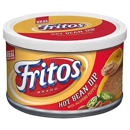 Frito Lay Dip Hot Bean with Jalapeno Peppers - 9 Oz - Image 1