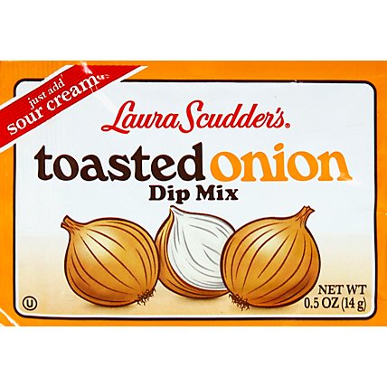 Laura Scudders Dip Mix Toasted Onion Wrapper - 0.5 Oz - Image 2