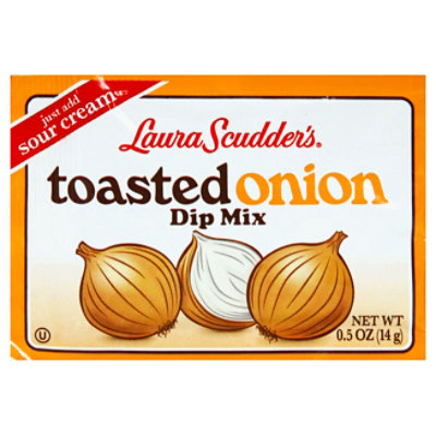 Laura Scudders Dip Mix Toasted Onion Wrapper - 0.5 Oz - Image 1