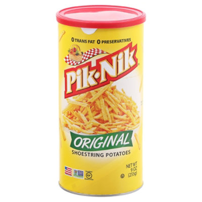 Pik-Nik Shoestring Potatoes Original - 9 Oz - Image 3