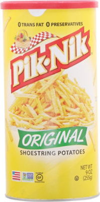 Pik-Nik Shoestring Potatoes Original - 9 Oz - Image 2