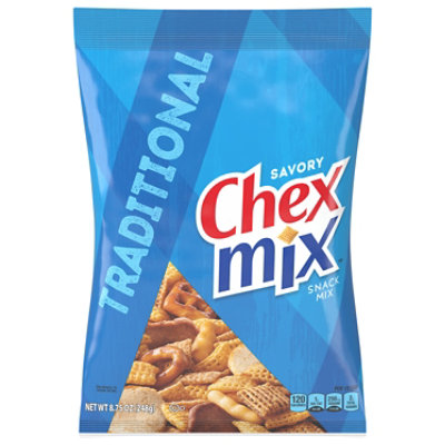 Chex Mix Snack Mix Savory Traditional - 8.75 Oz