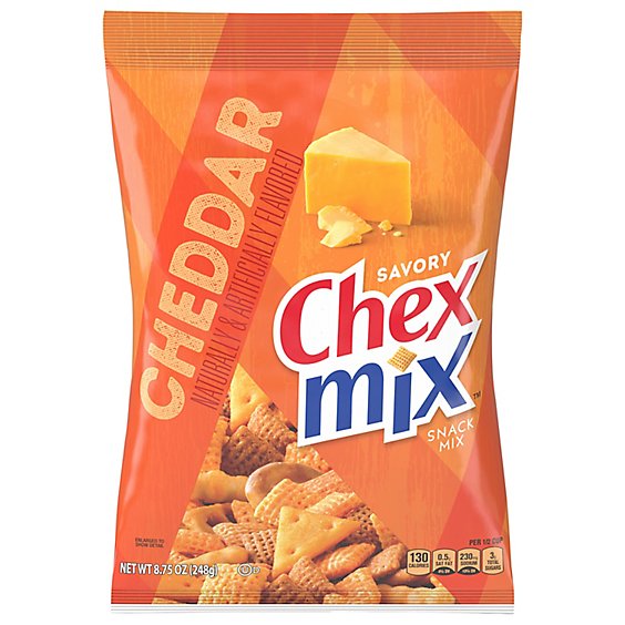 Chex Mix Snack Mix Savory Cheddar - 8.75 Oz