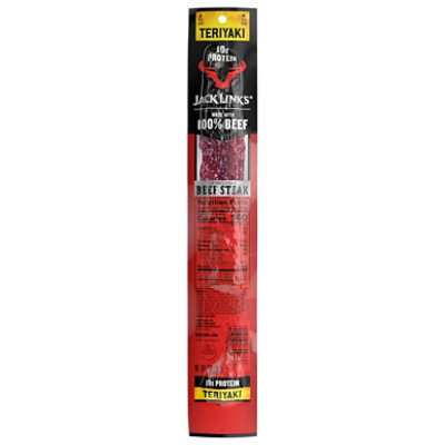Jack Links Premium Cuts Beef Steak Teriyaki Jumbo - 2 Oz - Image 2