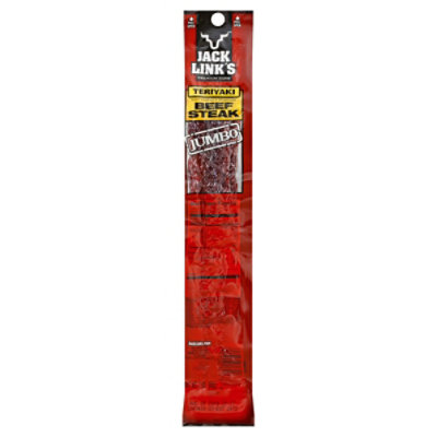 Jack Links Premium Cuts Beef Steak Teriyaki Jumbo - 2 Oz - Image 1