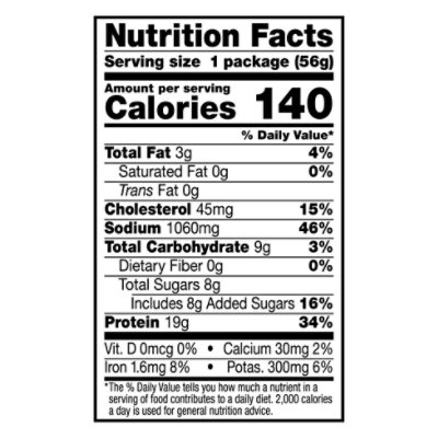 Jack Links Premium Cuts Beef Steak Teriyaki Jumbo - 2 Oz - Image 3