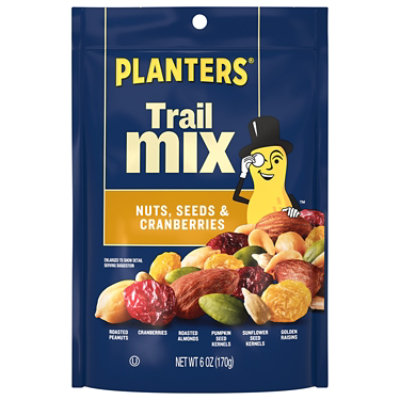 Planters Trail Mix Nuts Seeds & Cranberries - 6 Oz - randalls