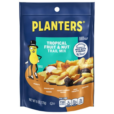 Planters Trail Mix Tropical Fruit & Nut - 6 Oz