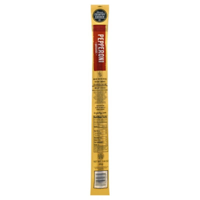 Tillamook Country Smoker Meat Sticks Pepperoni Sausage - 1.44 Oz