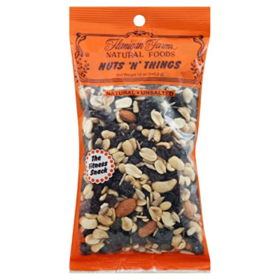 Flanigan Farms Nuts N Things Natural Unsalted - 12 Oz