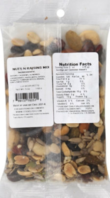 Its Delish Trail Mix Nuts N Raisin Mix - 5 Oz - Image 3