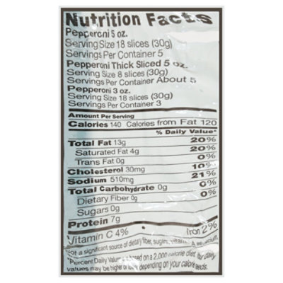 Bridgford Pepperoni Sliced - 6 Oz - Image 3