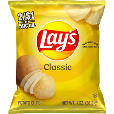 Lays Potato Chips Classic - 1 Oz - Image 1