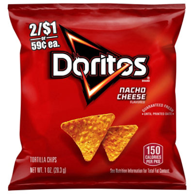 DORITOS Tortilla Chips Nacho Cheese - 1 Oz - Image 3