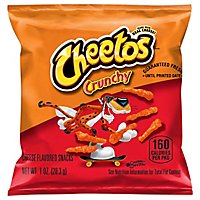 CHEETOS Snacks Cheese Flavored Crunchy - 1 Oz - Image 2
