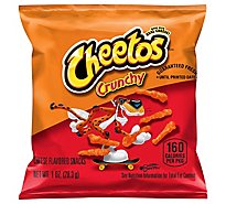CHEETOS Snacks Cheese Flavored Crunchy - 1 Oz