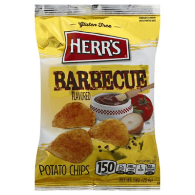 Herrs Potato Chips Barbecue - 1 Oz - Online Groceries | Vons