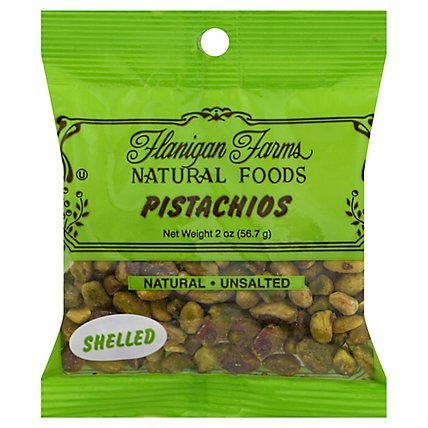 Flanigan Farms Pistachio Nuts Special Shelled - 2 Oz - Image 1
