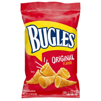 Bugles Snacks Crispy Corn Original - 7.5 Oz