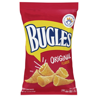 Bugles Snacks Crispy Corn Original - 7.5 Oz