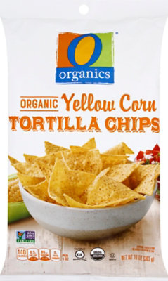 O Organics Organic Tortilla Chips Yellow Corn - 10 Oz - Image 2