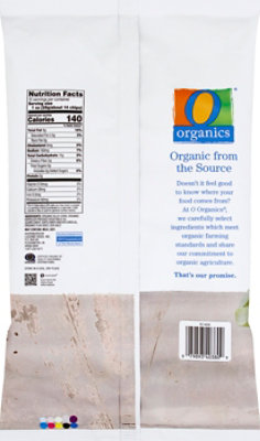 O Organics Organic Tortilla Chips Blue Corn with Flax Seed - 10 Oz - Image 4