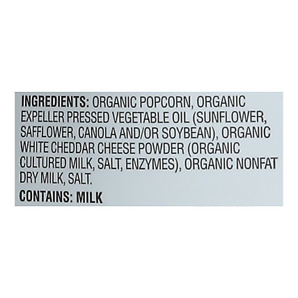 O Organics Organic Popcorn White Cheddar - 4 Oz - Image 5