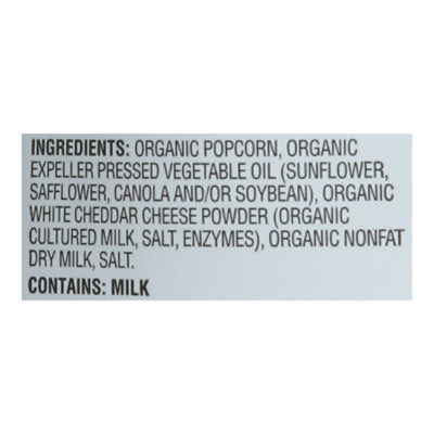 O Organics Organic Popcorn White Cheddar - 4 Oz - Image 5