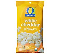 O Organics Organic Popcorn White Cheddar - 4 Oz