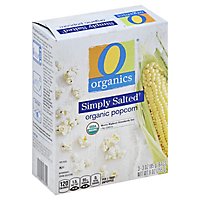 O Organics Organic Popcorn Simply Salted - 3-3 Oz - Image 1