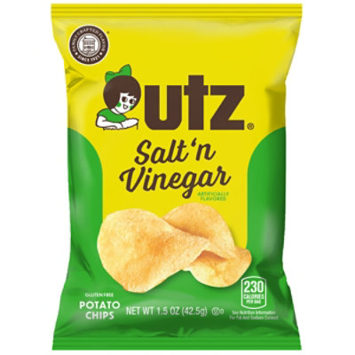 Utz Potato Chips Salt & Vinegar - 1.5 Oz - Image 2