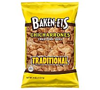 BAKEN-ETS CHICHARRONES Fried Pork Skins Traditional - 4 Oz